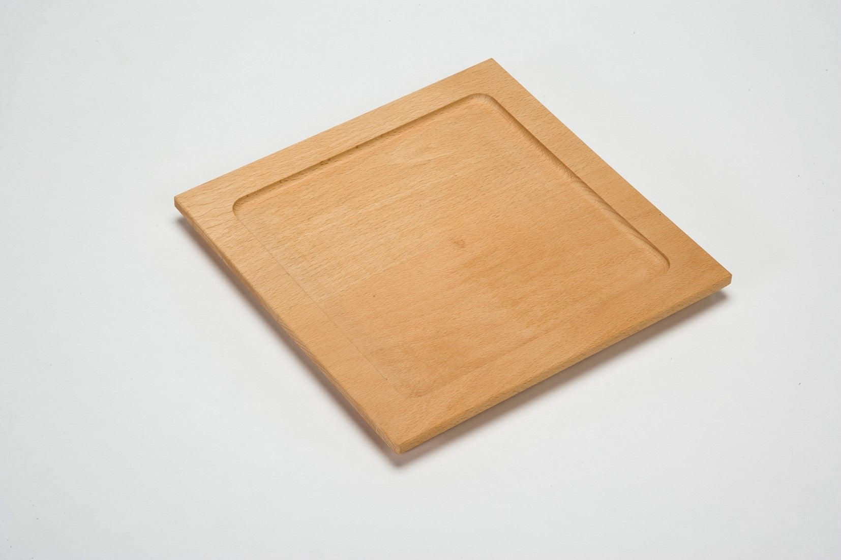 Hardwood Food Serving Board with Rebated Centre