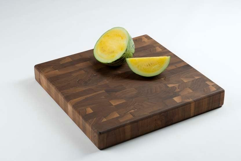 Solid End Grain Chef's Butchers Block 4"/100mm Thickness